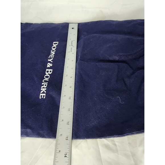 Dooney Bourke Handbag Storage Dust Bag Navy Blue Protective Cover 16" X 13" - Picture 5 of 5